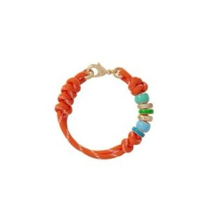 Roxanne Assoulin The Super Size Happy Cord Bracelet brown orange firm price